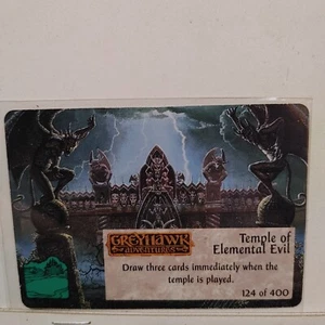 SPELLFIRE CCG --- 1st. Edition --- TEMPLE OF ELEMENTAL EVIL --- NM/Mint - Picture 1 of 2