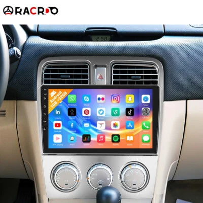 For Subaru Forester 2002-2008 32GB Car Stereo Android 13 GPS Navi WIFI BT Radio - Image 1 of 4