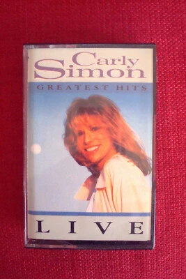 Carly Simon Greatest Hits Live Cassette Tape Album 1988 Arista - Image 1 of 4