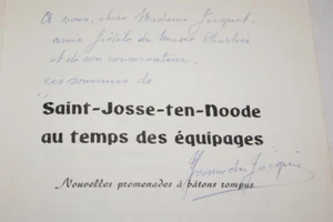BELGIQUE SAINT JOSSE TEN NOODE AU TEMPS DES EQUIPAGES JACQUIER ENVOI PHOTOS - Picture 1 of 4