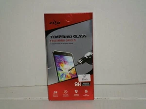 Zizo Tempered Glass Lightning Shield IPhone 7 Black - Picture 1 of 3
