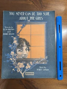Partituras antiguas You Never Can Be Too Sure About The Girls Primera Guerra Mundial 1917 - Imagen 1 de 5