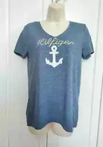 Tommy Hilfiger Navy T-shirt Size S, Pre-owned - Picture 1 of 7