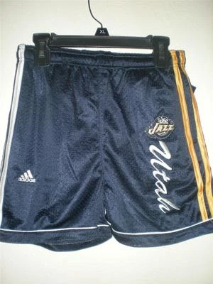 Pantalones Cortos Adidas Medianos 10/12 M Utah Jazz NUEVOS-REMENDADOS Foto 1 de 4