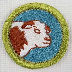 Animal Science Current Plastic Back Merit Badge [MB-104] - Picture 1 of 1