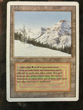 1x Taiga - Revised 3rd Edition - MP to HP - Dual Land - Reserved List! Magic MtG