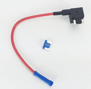 Micro Fuse Tap Add A Circuit Low-Profile Car Truck Motorcycle Mini Fuse Holder - Picture 1 of 10