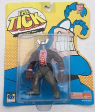 Vintage DEATH HUG DEAN The Tick Series 1 Figure Bandai Fox Kids 1994 5" Inch NEW