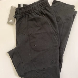Adidas Men's Regular Tapered Normal Length Pants Large - Picture 1 of 8