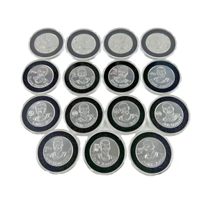 Startaufstellung NBA Coin Lot (15) Michael Jordan, Larry Bird, Magic Johnson, etc - Bild 1 von 21