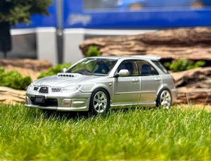 ZD 1:64 Furuya Silver Impreza WRX STI IX 9 Vagón Modelo Deportivo Diecast Metal Car - Imagen 1 de 5