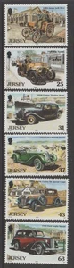 Jersey 1999 Vintage Cars (3rd Series) Design Set MNH $2.50 - Bild 1 von 1