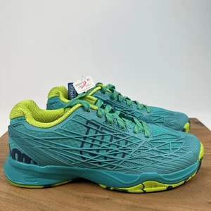 New Womans Wilson Kaos W Teal/Blue Tennis Pickleball Shoes Size 9 M - Picture 1 of 7