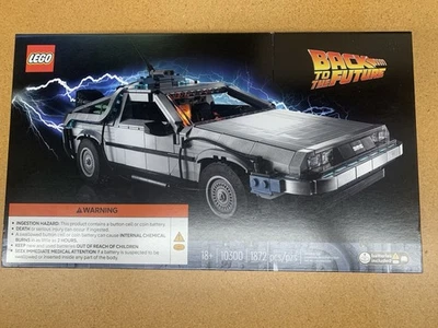 LEGO Icons Back to the Future Delorean Time Machine 10300 Sealed - Image 1 of 4