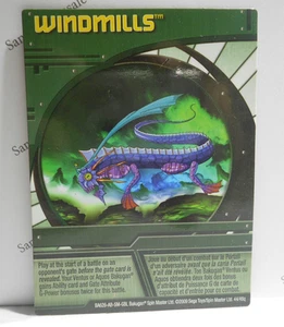 Bakugan Card - Ventus - Green Ability Card - BA191a - 11/15a - 2008 - Picture 1 of 2