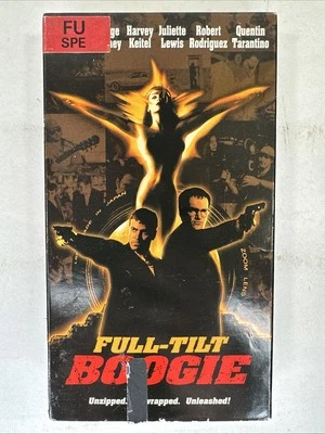 FULL-TILT BOOGIE Documentary FROM DUSK TILL DAWN 2000 VHS Tarantino Clooney Rare - Image 1 of 4