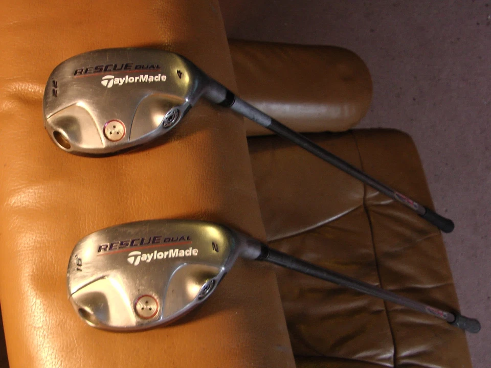 Taylor Made Rescue Dual Dream Team Hybrid-Holzset 2 & 4 ** Graphit R-Flex** - Bild 1 von 4