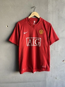 Maglia calcio vintage Nike Manchester United 2007-2009 #10 Rooney Home taglia M - Foto 1 di 22