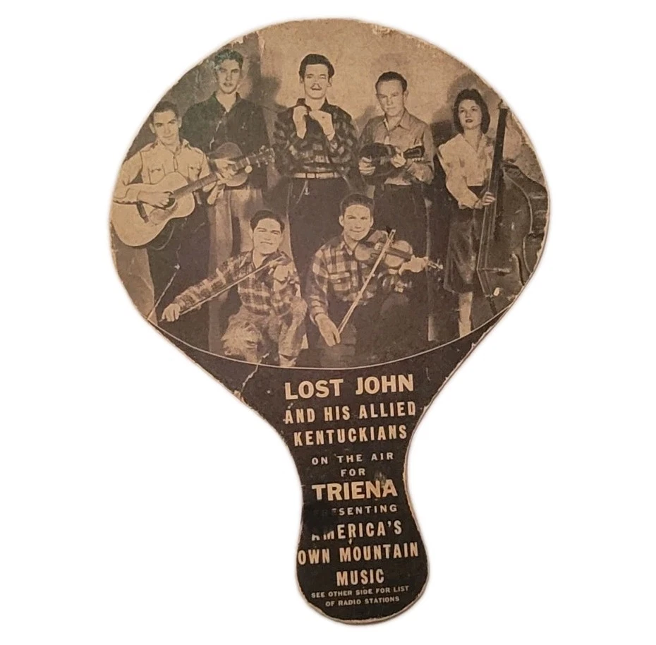 Advertising Fan Lost John And The Allied Kentuckians Triena Mountain Music - Изображение 1 из 4