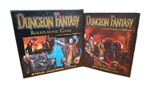 Dungeon Fantasy RPG GURPS Steve Jackson - Core Box Set & GM Screen - Picture 1 of 1