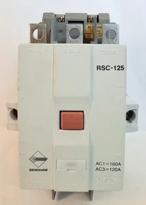 Contacteur magnétique Benshaw RSC - 125 AC 100-240V DC CV 100-220V - Photo 1/6