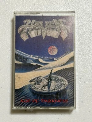 HAVEN Age of Darkness Cassette Tape 1991 Original Heavy Metal R.E.X Music Foto 1 de 4