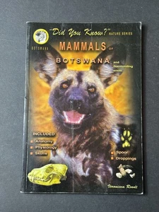 Mammals of Botswana ("Did You Know" Nature - Paperback, by Veronica Roodt - Good - Bild 1 von 4