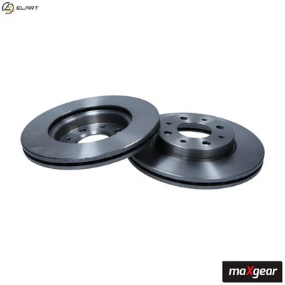 2x BRAKE DISC 19-1327 FOR FIAT 500 PANDA/Hatchback/Van FORD 0.9L 2cyl 500 C 1.2L - Image 1 of 4