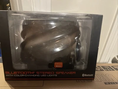 Blackweb Bluetooth Stereo Speaker w/ Color-changing LED Lights **Large** - NEW - Image 1 of 4