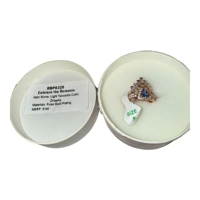 Anillo Bomb Party Lymphoma Awareness Abraza The Moments, Talla 8 Foto 1 de 4