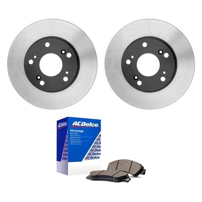 For Honda CR-Z 11-15 ACDelco BNDL-31000561 Silver Front Brake Kit w Ceramic Pads Foto 1 de 4