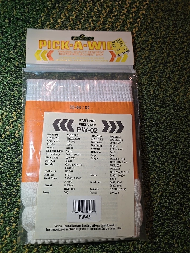 Pavio de substituição para aquecedor de querosene, sem PW-02, World Marketing Of America - Imagem 1 de 1