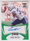 2021 Leaf Draft CHRIS WILCOX Los Angeles Chargers GREEN SP Rookie AUTO RC Only $2.95 on eBay