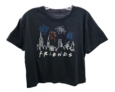 Camisa corta Friends TV Show Fireworks gráfica - grande negra Foto 1 de 4
