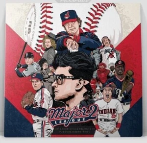 MAJOR LEAGUE 2 SOUNDTRACK LP Vinyl Record LIMITED Baseball WILD THING ETCHING 12 - Picture 1 of 4