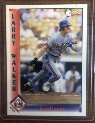 1993 Pacific Spanish #190 Larry Walker - Image 1 of 2