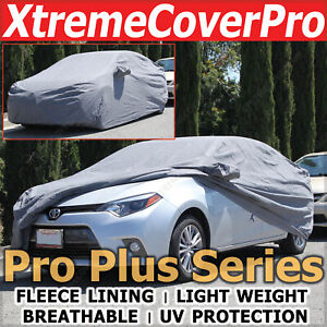 2014 SCION tC Breathable Car Cover w/ Fleece Dark Gray