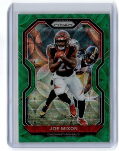 2020 Panini Prizm Joe Mixon /75 Cincinnati Bengals Green Scope