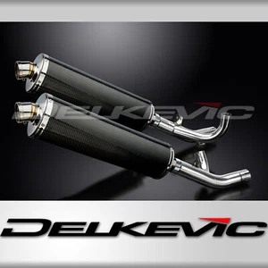 Yamaha VMAX 1700 2009-2020 Slip On 18" Oval Carbon Exhaust Muffler Kit - Bild 1 von 5