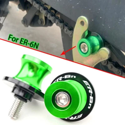 Para Kawasaki ER6N ER-6N 2006-2016 Motocicleta 10MM Pernos Columpio Carretes Deslizante Foto 1 de 4