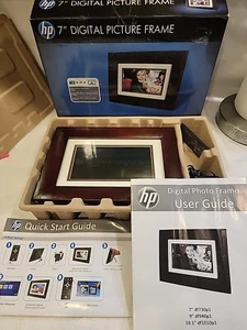 HP 7" Digital Picture Frame df730v1 800 Unused In Box - Picture 1 of 10