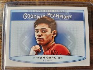 2019 UD Goodwin Champions Ryan Garcia Rookie RC #54 Boxing