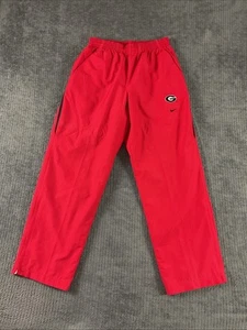 Georgia Bulldogs Track Pants Mens Large Nike Team Pockets Windbreaker Gym - Picture 1 of 16