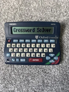 Seiko Oxford Crossword Solver ER3700 Working - Picture 1 of 7