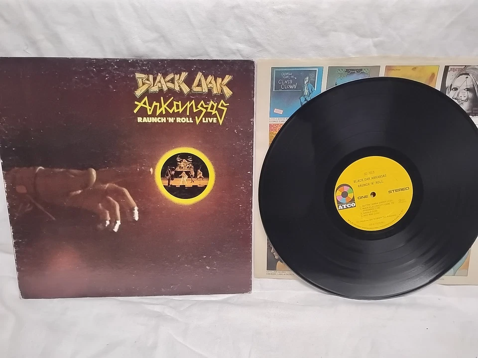 Black Oak Arkansas Raunch 'N' Roll Live Vinyl LP ATCO Records SD 7019 1973 Foto 1 de 4