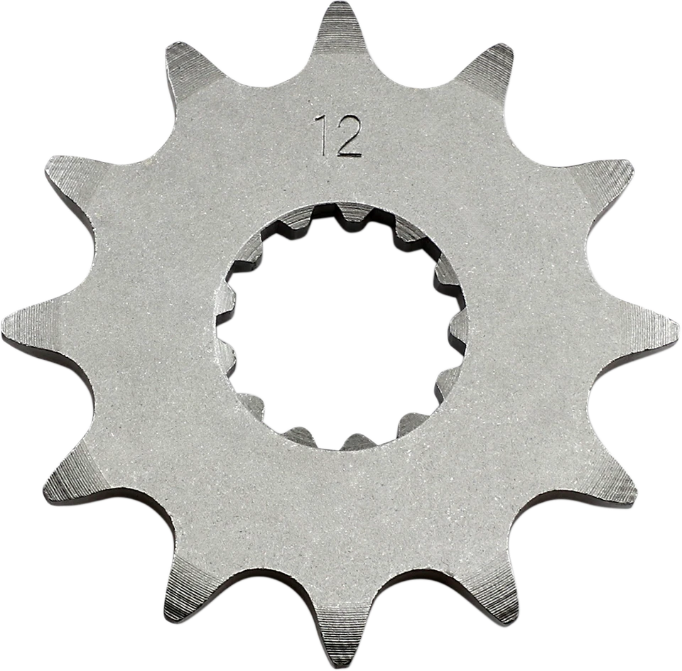 零件无限埋头轴链轮 - 12 牙 - 雅马哈/铃木 — 第 1/1 张图片