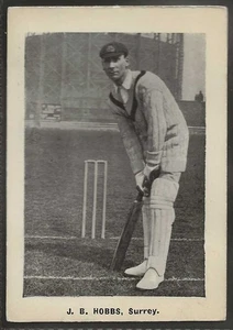 THOMSON (DC)-CRICKETERS 1924 (X24 VANGUARD)-#04- SURREY - JACK HOBBS - Picture 1 of 2