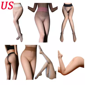 Collant donna traspirante ultrasottile senza cuciture all'uncinetto calze alte collant - Foto 1 di 47