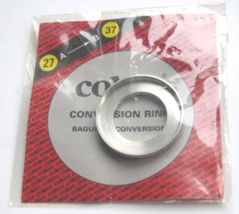 Cokin France 27-37mm Step-Up Stepping Ring 27mm Lens 37mm Filter 27-37 mm OEM - Image 1 of 3