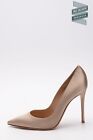 RRP €650 GIANVITO ROSSI Satin Court Shoes US5 UK2 EU35 Made in Italy